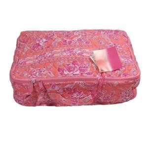 NWT VERA BRADLEY Travel Case w/ Two Direction Zipper – Hope Toile Design